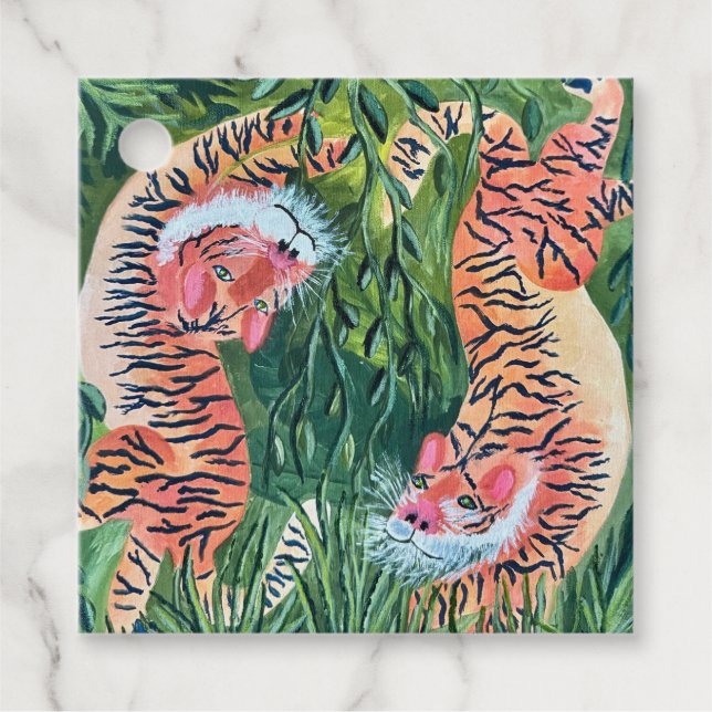 Gjutna märkre gåvor etiketter (Framsida)