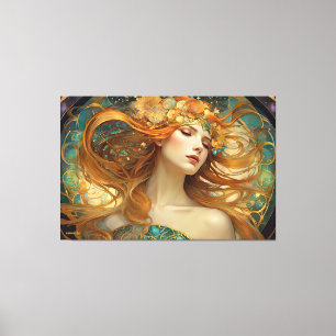 GK_24006, Art nouveau Stil Canvastryck