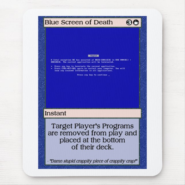 GK: BSOD MUSMATTA (Framsidan)