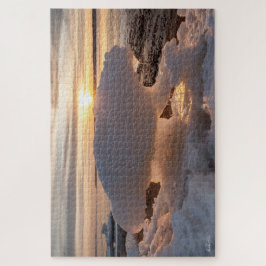 glace en forme d'ours pussel