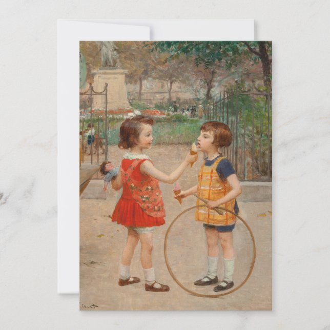 Glaces du Jour | Victor Gabriel Gilbert (Framsida)