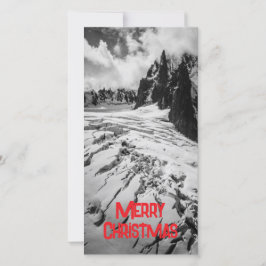 Glacial spricka Mont Blanc, Frankrike Jul Kort
