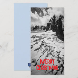 Glacial spricka Mont Blanc, Frankrike Jul Kort