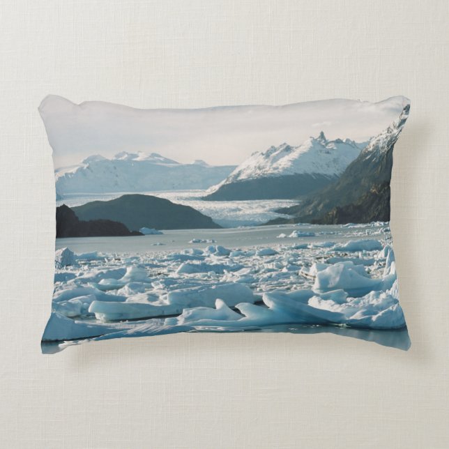 Glaciala isberg prydnadskudde (Framsidan)