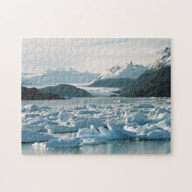 Glaciala isberg pussel (Horisontell)