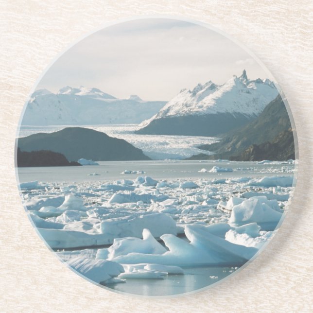 Glaciala isberg underlägg (Framsidan)
