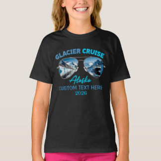 Glaciär kryssning Alaska Sceniska isberg, berg T Shirt