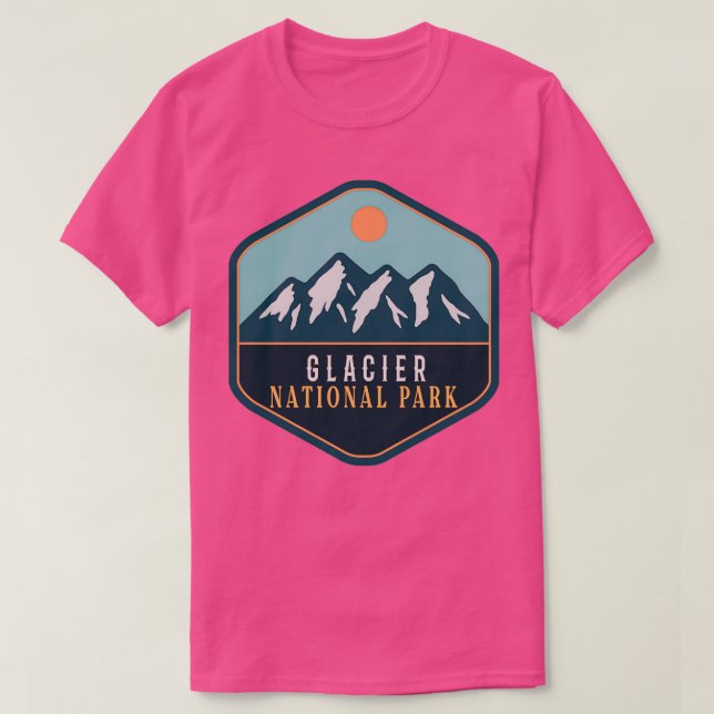 Glaciär nationalpark3 t shirt (Design framsida)