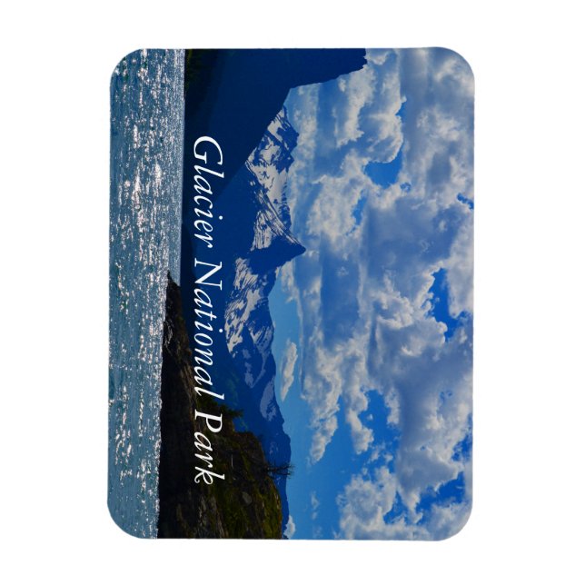 glaciär nationalpark magnet (Vertikal)