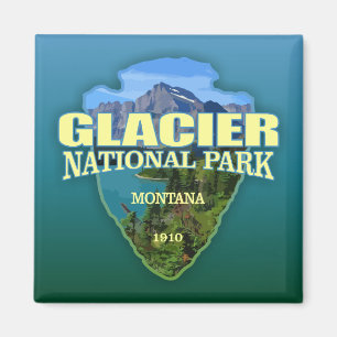 Glaciär NP (pilhuvud) Magnet