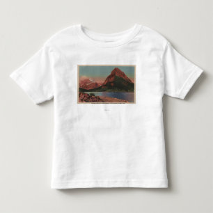 Glaciären MT - beskåda av Grinnell Mt. & T Shirt