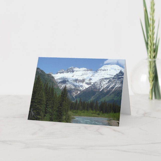 Glaciären parkerar Montana Kort (Framsida)