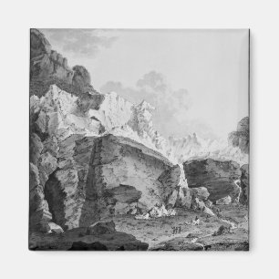 Glaciärer av Grindelwald Magnet