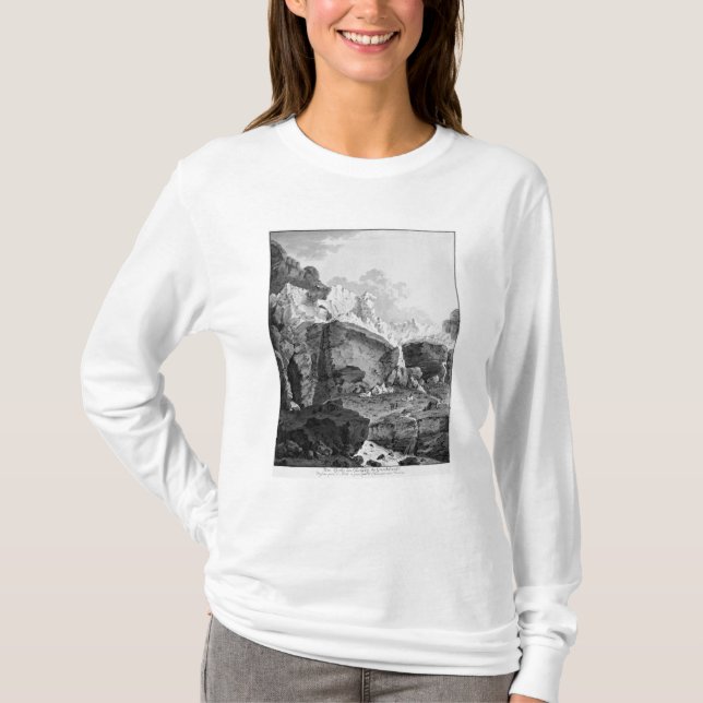 Glaciärer av Grindelwald Tee (Framsida)