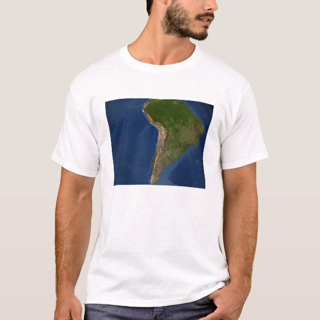 Glaciärer i Sydamerika T-shirt (Framsida)