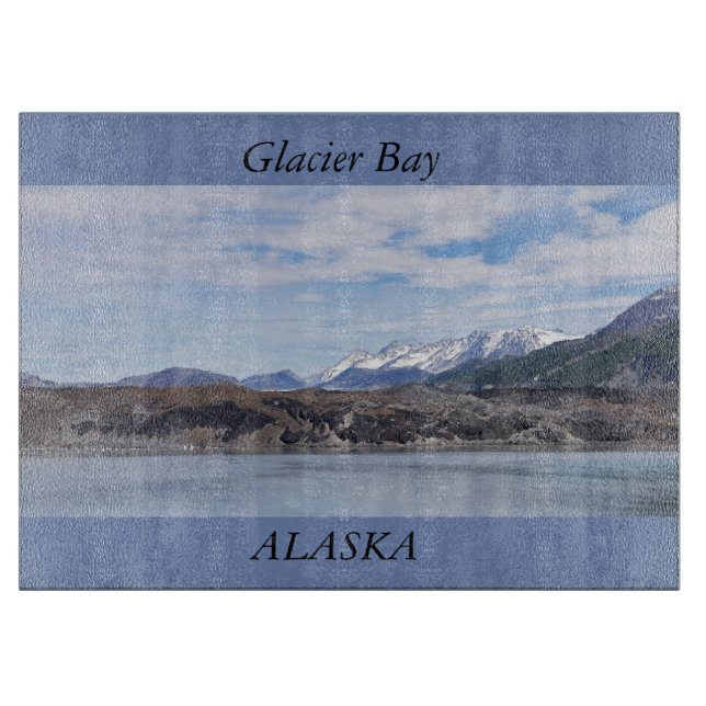 Glaciärfjärd Alaska (Framsidan)