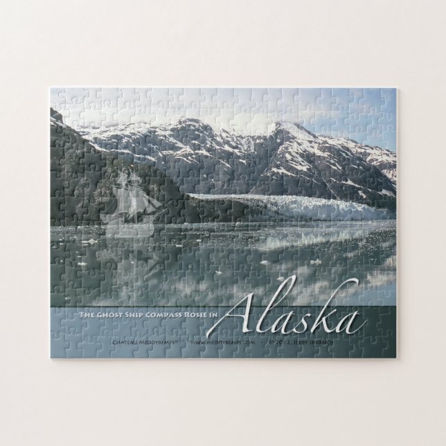 Glaciärfjärd Pussel (Horisontell)