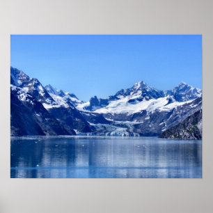 Glaciärfjärdaffisch Poster