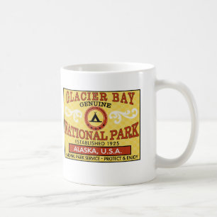 Glaciärfjärdnationalpark Kaffemugg
