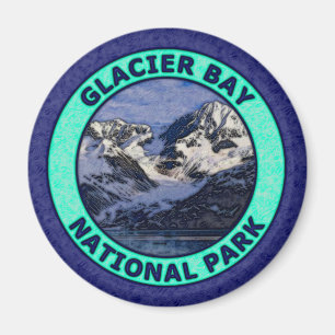 Glaciärfjärdnationalpark Magnet