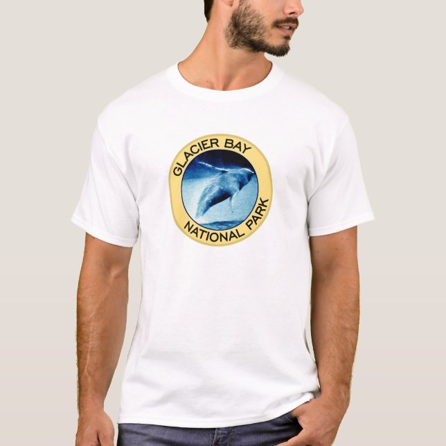 Glaciärfjärdnationalpark Tee (Framsida)
