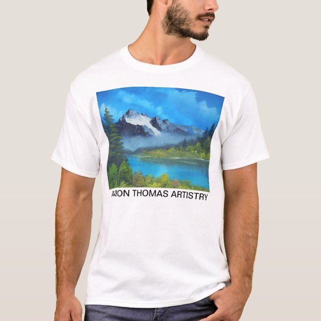GlaciärfjärdT-tröja T-shirt (Framsida)