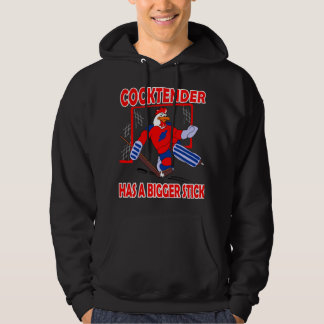 glaciärmålare goalie goaltender ishockey-gåva roli hoodie