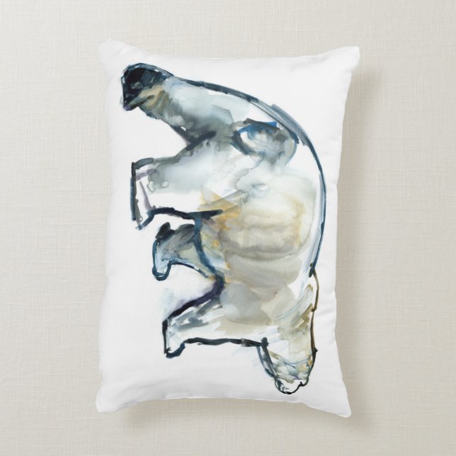 GlaciärMInt Prydnadskudde (Baksidan(Vertikal))