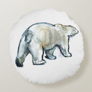 GlaciärMInt Rund Kudde