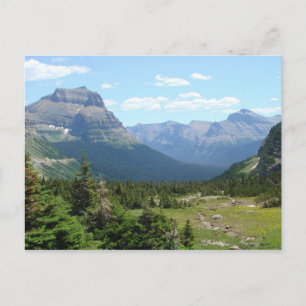 Glaciärnationalpark Northwest Montana Vykort