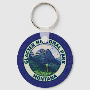Glaciärnationalpark Nyckelring
