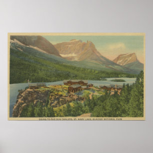 Glaciärnationalpark, Poster