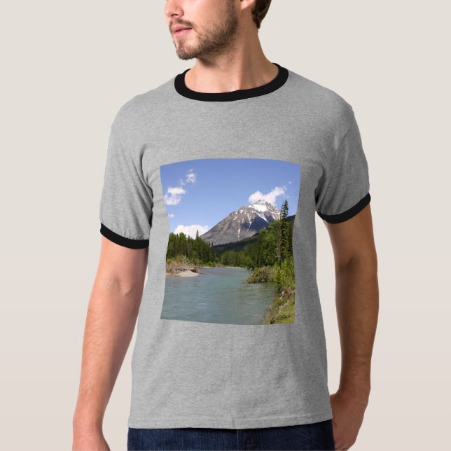 Glaciärnationalpark T-shirt (Framsida)