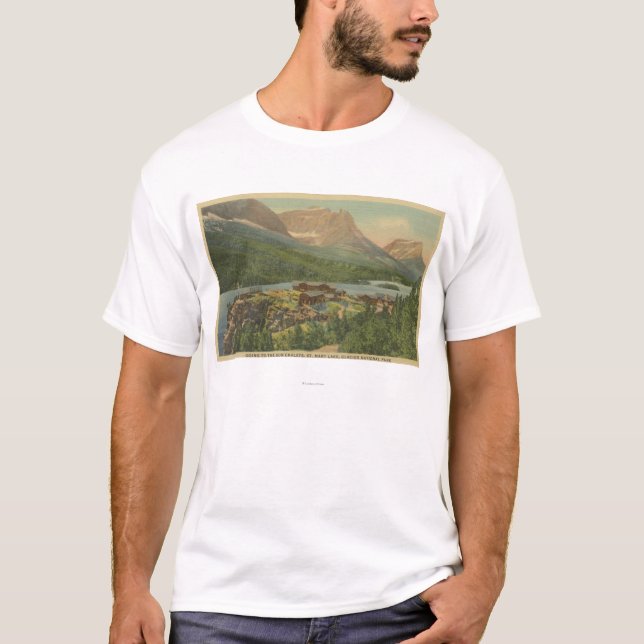 Glaciärnationalpark, T-shirt (Framsida)