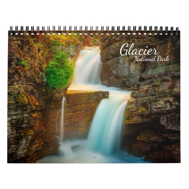 Glaciärnationalparkkalender Kalender (Omslag)