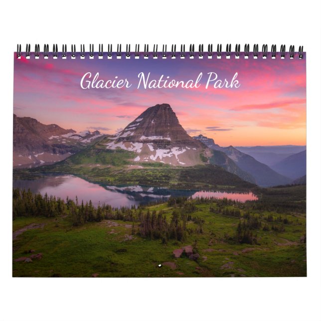 Glaciärnationalparkkalender Kalender (Omslag)