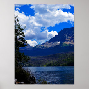 Glaciärnationalparkplatser Poster