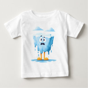 Glaciärsmältning – söta isblock barn t shirt