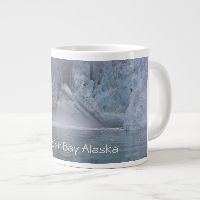 Glacier Bay Alaska Jumbo Mugg (Framsida höger)