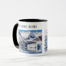 Glacier Bay, kryssning Alaska, Lamplugh Glacier,