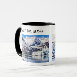 Glacier Bay, kryssning Alaska, Lamplugh Glacier, Mugg