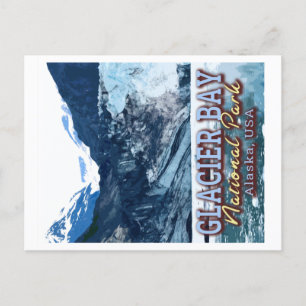 GLACIER BAY NATIONAL PARK - ALASKA FÖRENADE STATER VYKORT