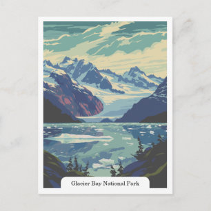 Glacier Bay National Park, Alaska, USA Vykort