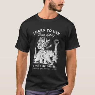 Glacier Bay National Park Björnsprej Roligt Vandri T Shirt