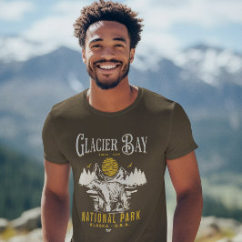Glacier Bay National Park Cute Forest Landscape T Shirt