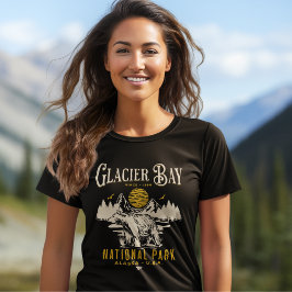 Glacier Bay National Park Cute Forest Landscape T Shirt