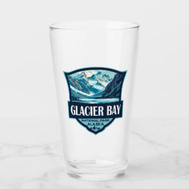Glacier Bay National Park Illustration Retro Glaskopp