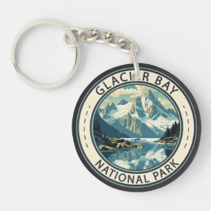 Glacier Bay National Park Illustration Travel Art