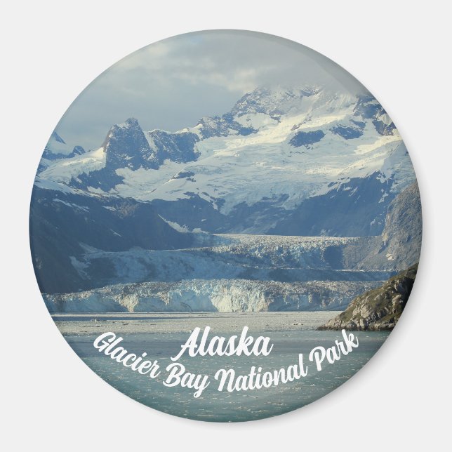 Glacier Bay National Park Magnet (Framsidan)