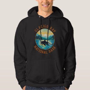 Glacier Bay National Park Orca Distress Circle Hoodie